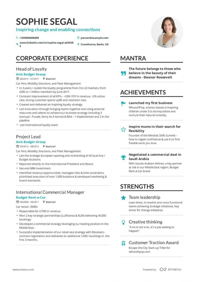 Best Executive Resume Examples