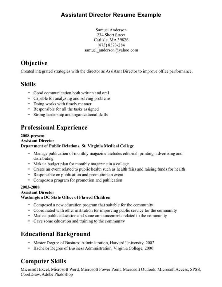Examples Resume Skills