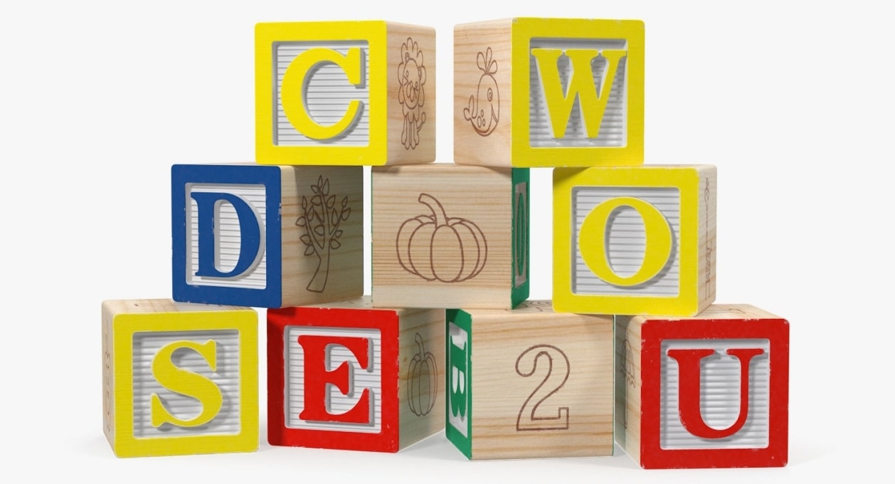 Wood Block Letter