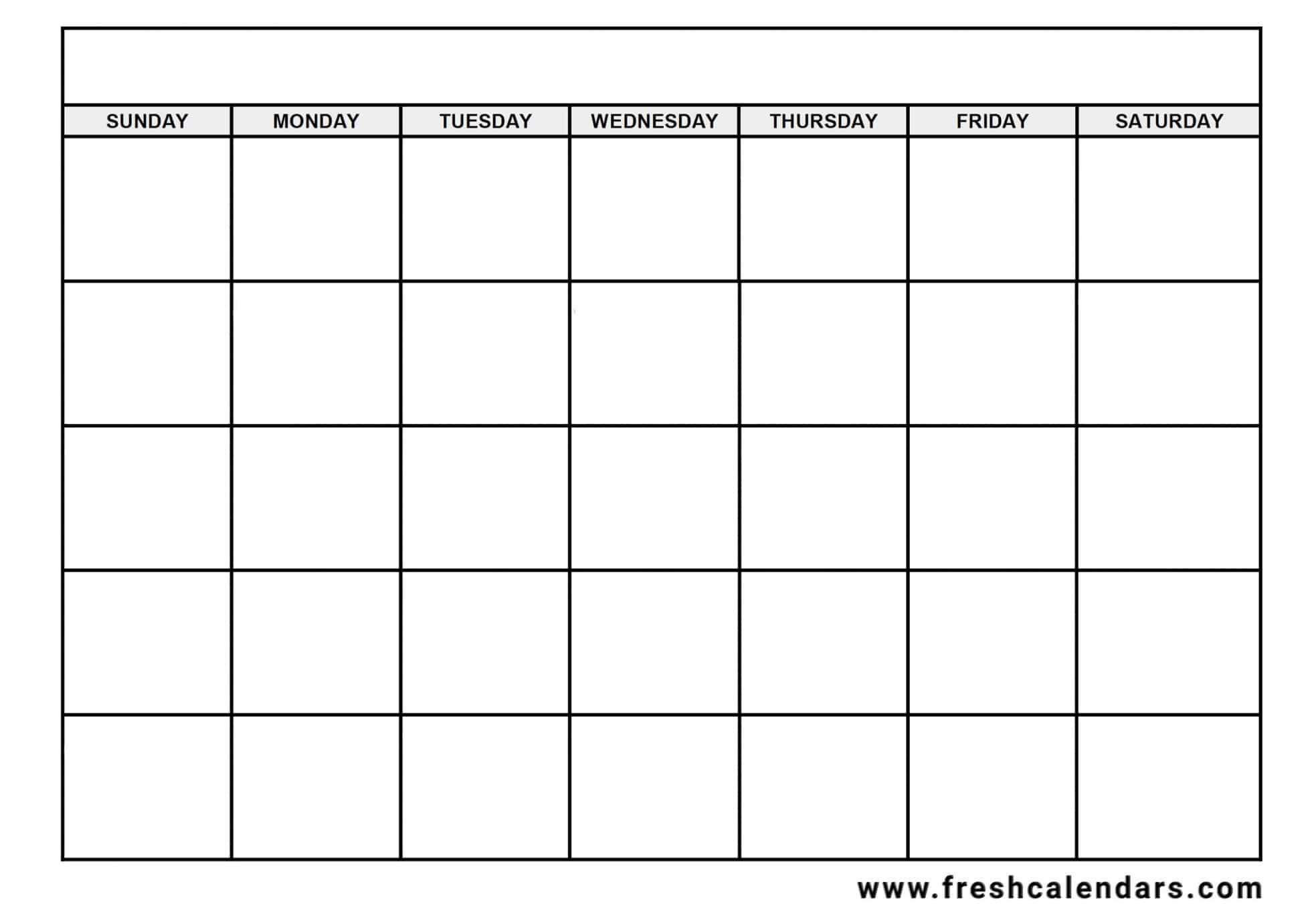 Free Printable Calendar With Lines To Write On