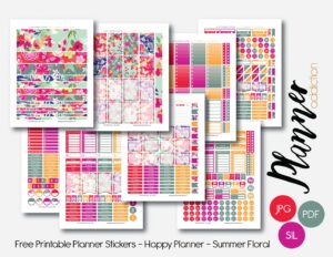 Free Printable Planner Stickers – Planner Addiction