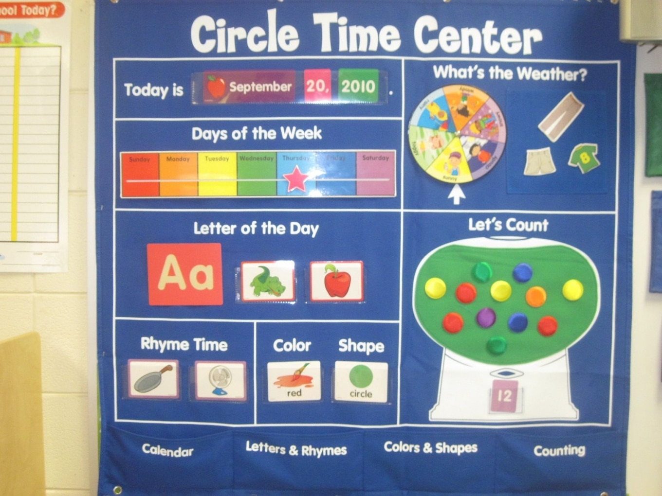 Free Printable Circle Time Calendar