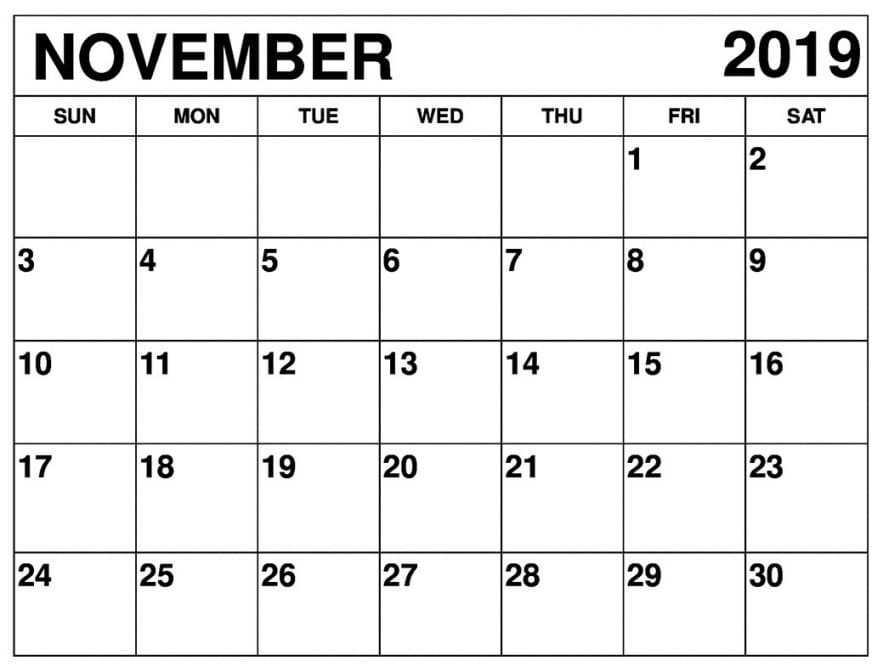 Waterproof Paper Free Calendar