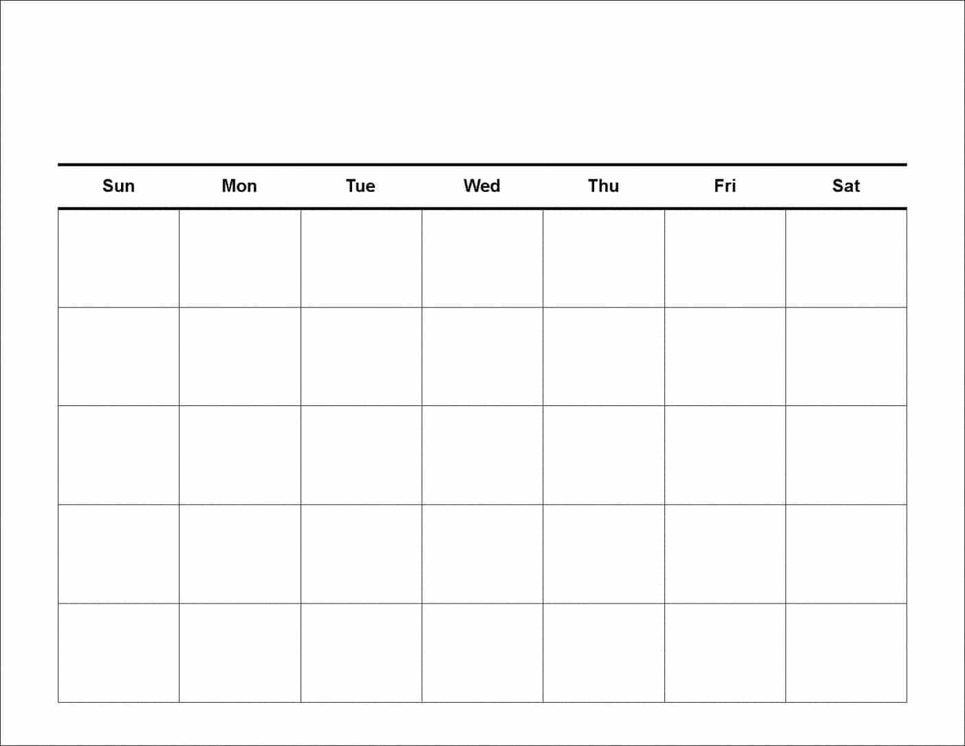 Printable Calendar Grid Leonescapersco Free 2 Week Blank